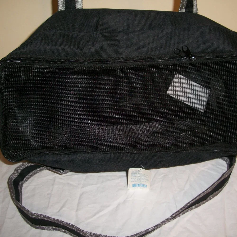 NWT Grreat Choice Black Soft Sided Pet Carrier